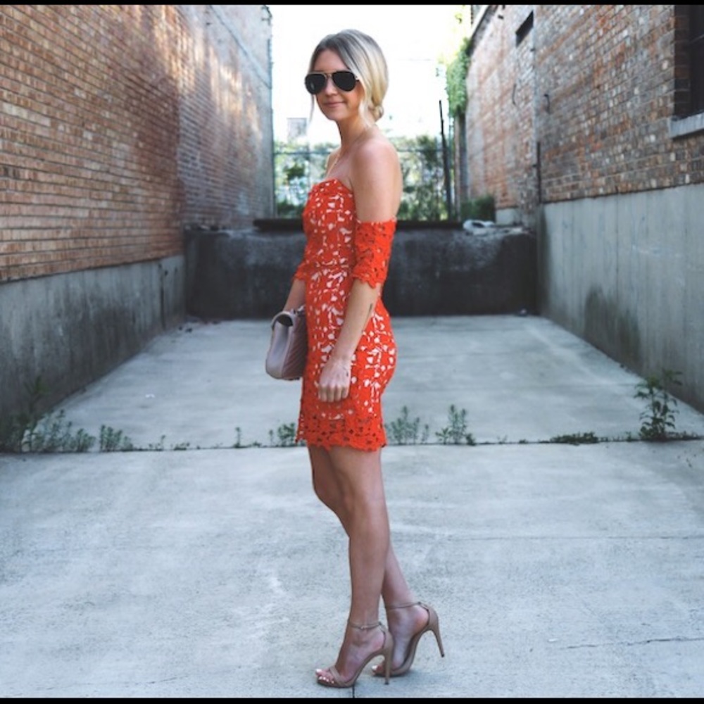 J.O.A. red dress. NWOT - Picture 2 of 6